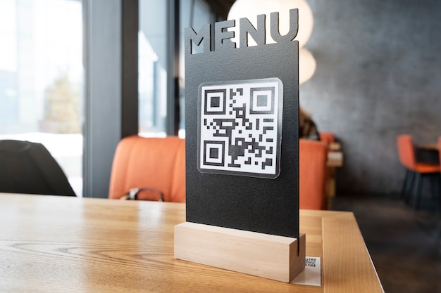 Koncepcja technologii z menu qr