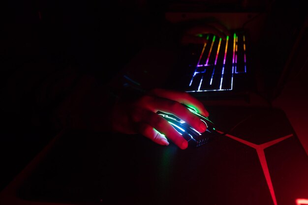 Konfiguracja do gier ze światłem RGB
