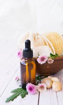 Kosmetyki do pielęgnacji skóry aromaterapia olejkami eterycznymi organiczny produkt kosmetyczny