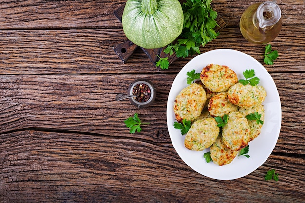 Kotlet z kurczaka z cukinią