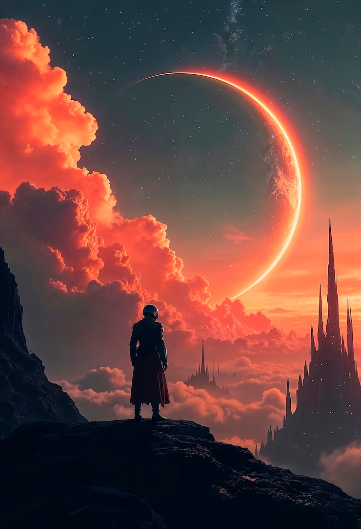 Bezpłatny plik Zdjęcie krajobraz science fiction
