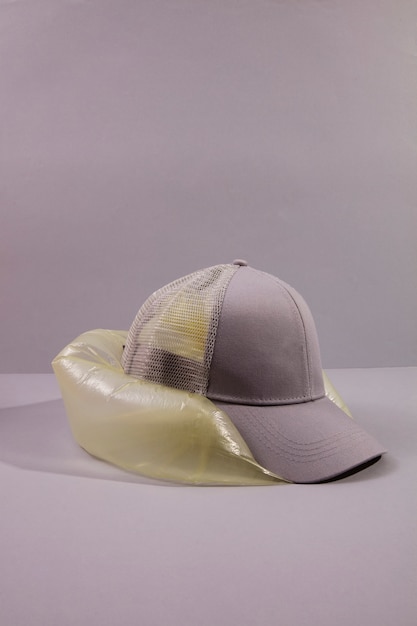 Kreatywna czapka trucker martwa natura