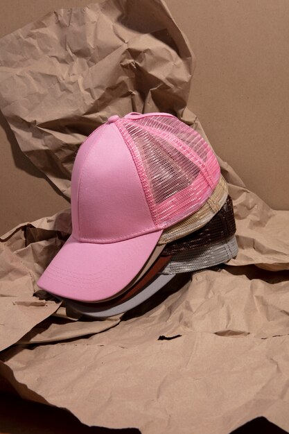 Kreatywna czapka trucker martwa natura