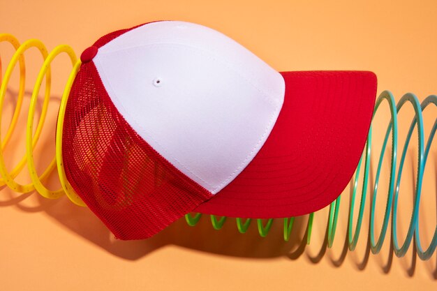 Kreatywna czapka trucker martwa natura