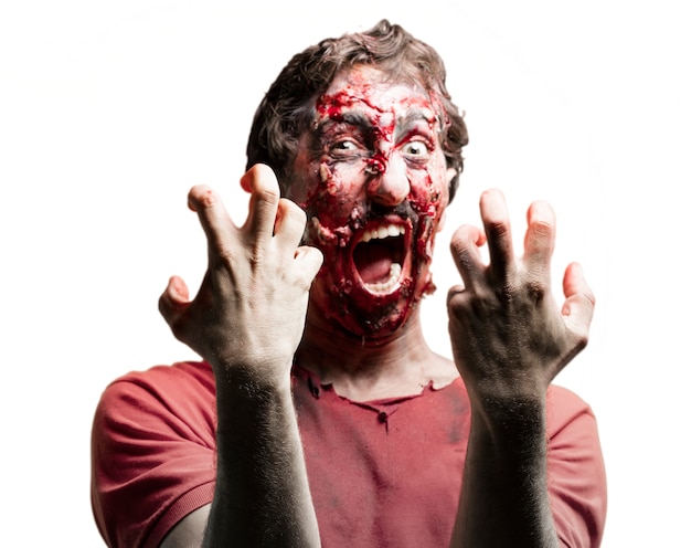 Krwawa zombie krzyki