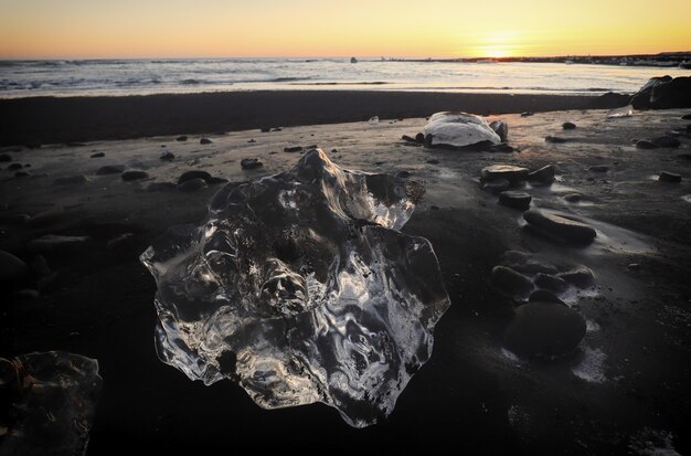 Laguna lodowcowa, Jokulsarlon, Islandia