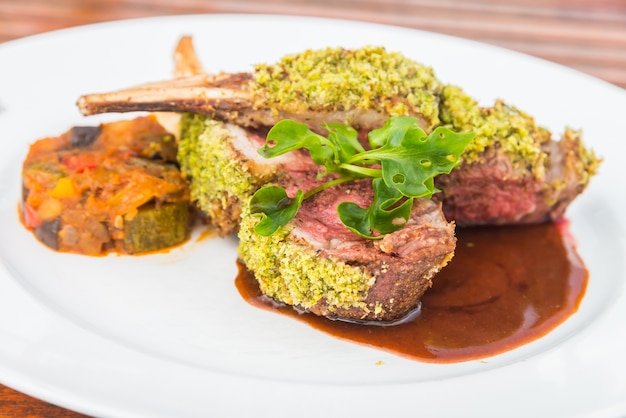 Lamb stek z grilla