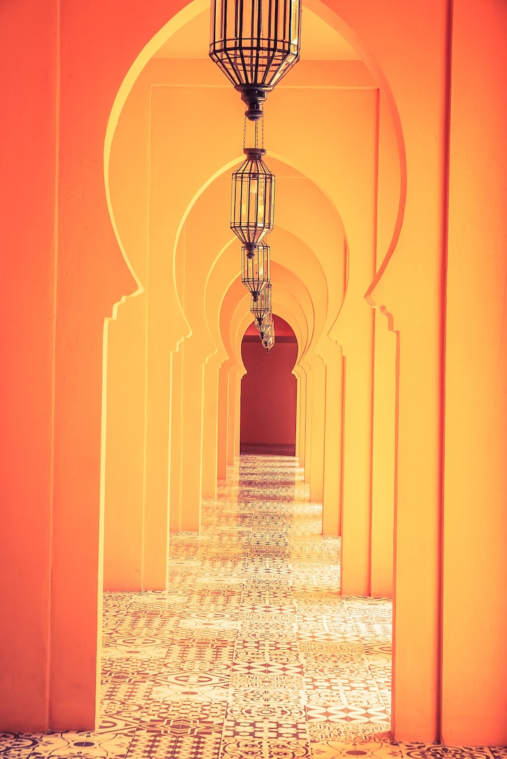 Bezpłatny plik Zdjęcie latarnia sztuka islamska architektura ornament