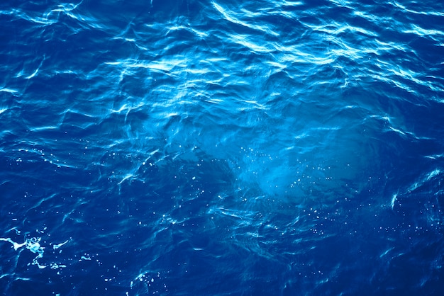 Letnie tło wody morskiej