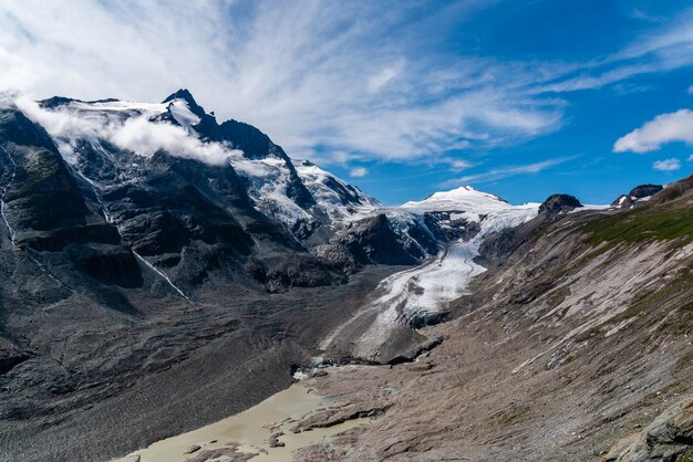 Lodowiec Grossglockner, Alpy, Austria