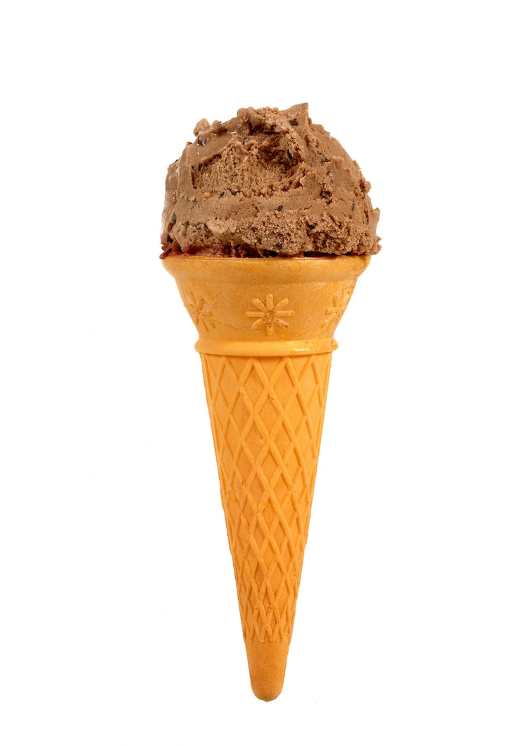 Bezpłatny plik Zdjęcie lody czekoladowe