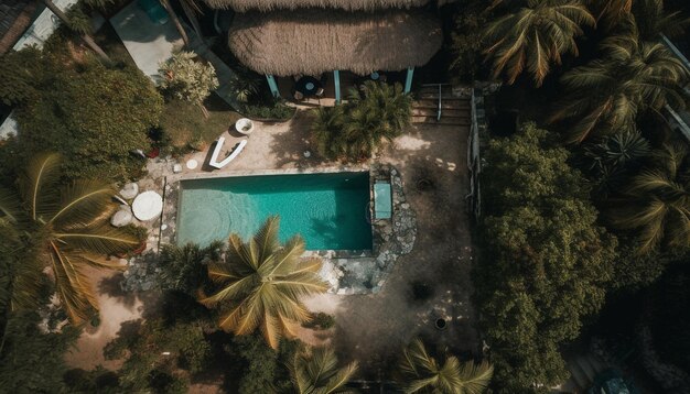 Luksusowe wakacje w tropikalnym raju ponad to wszystko generowane przez AI