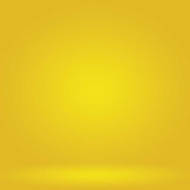 Bezpłatne zdjęcie magiczne abstrakcyjne miękkie kolory lśniącego żółtego gradientowego tła studyjnego
