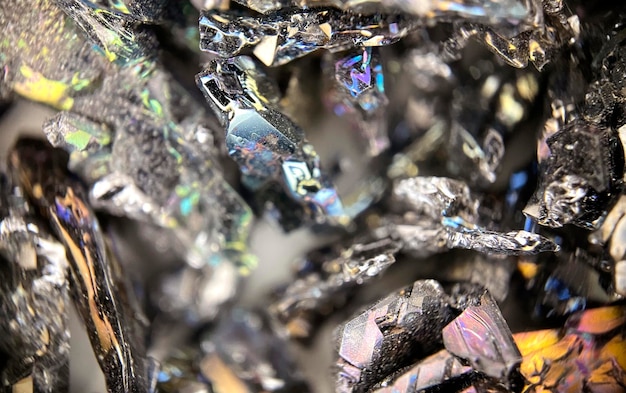 Bezpłatne zdjęcie makrofotografia cennych minerałów