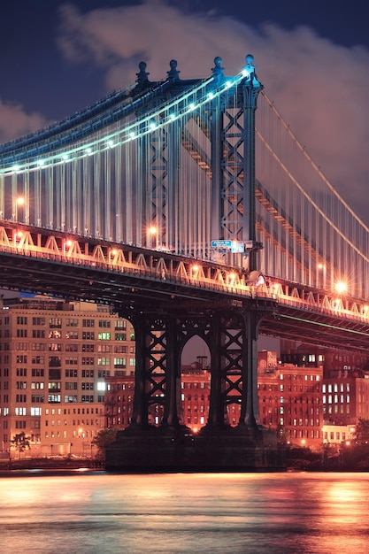 Bezpłatne zdjęcie manhattan bridge