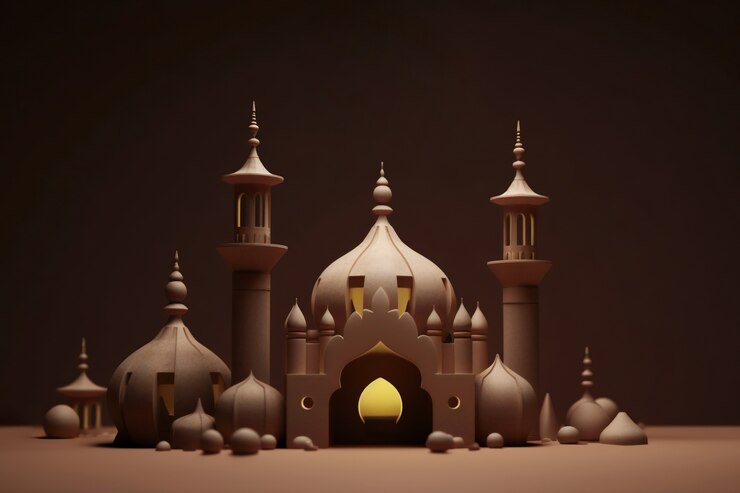 Bezpłatny plik Zdjęcie martwa natura budynku kościoła islamskiego