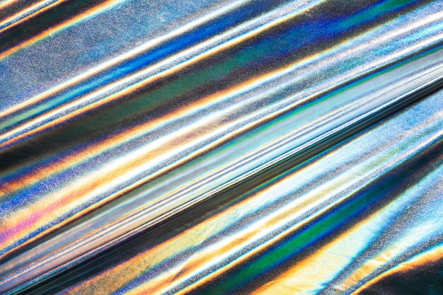 Metaliczne tło holograficzne