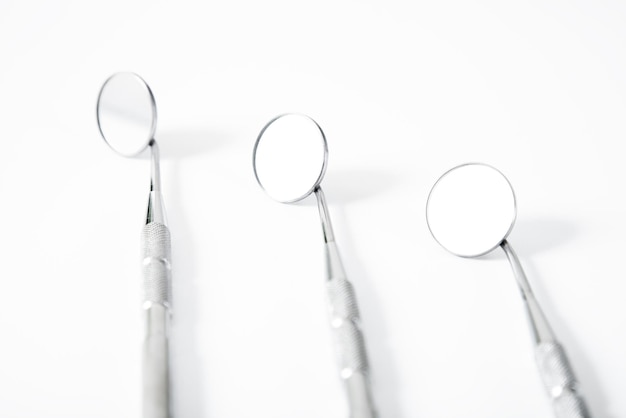 Metalowe Narzędzia Do Sprzętu Medycznego Dentystycznego Lusterko Dentystyczne
