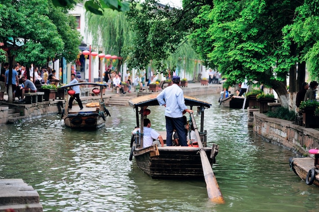 Miasto Zhujiajiao w Szanghaju