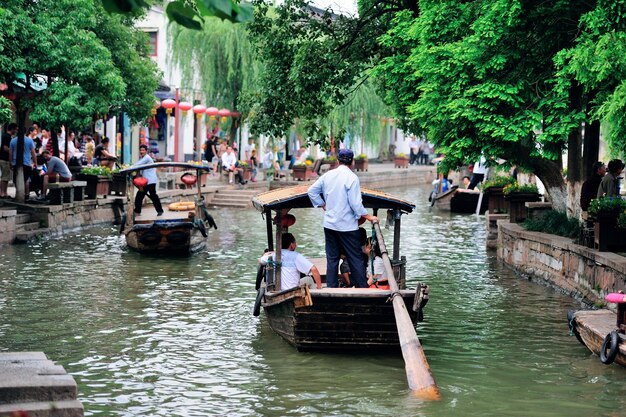 Miasto Zhujiajiao w Szanghaju