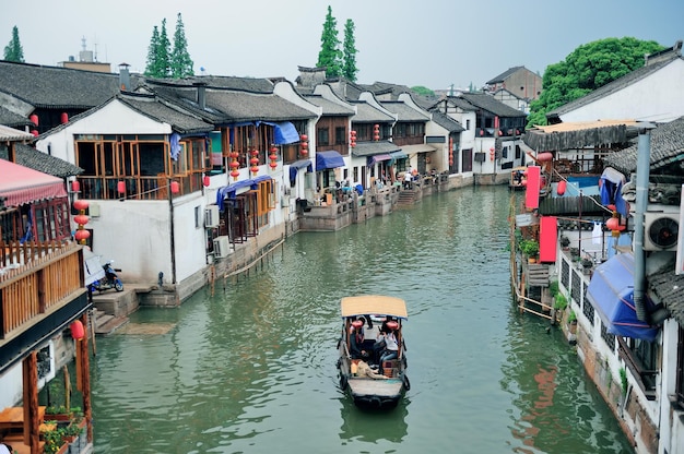 Miasto Zhujiajiao w Szanghaju