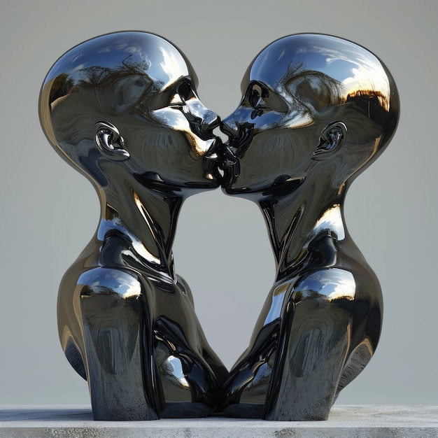 Bezpłatne zdjęcie międzynarodowe święto pocałunku.