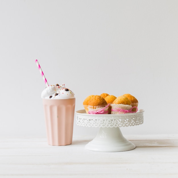 Milkshakes i muffins