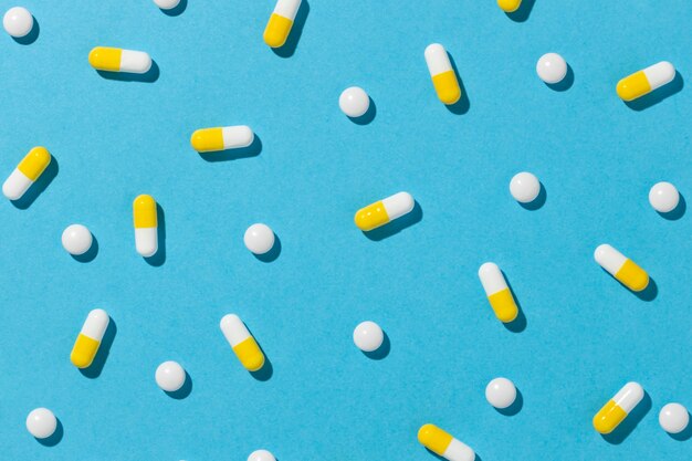 Minimalne rozmieszczenie tabletek leczniczych
