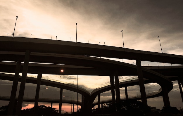 Bezpłatne zdjęcie mosty autostradowe