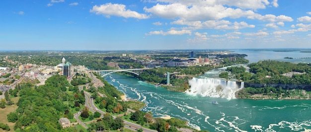 Bezpłatne zdjęcie niagara panorama