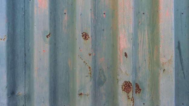 Niebieskie metalowe zardzewiałe ściany tekstury tła