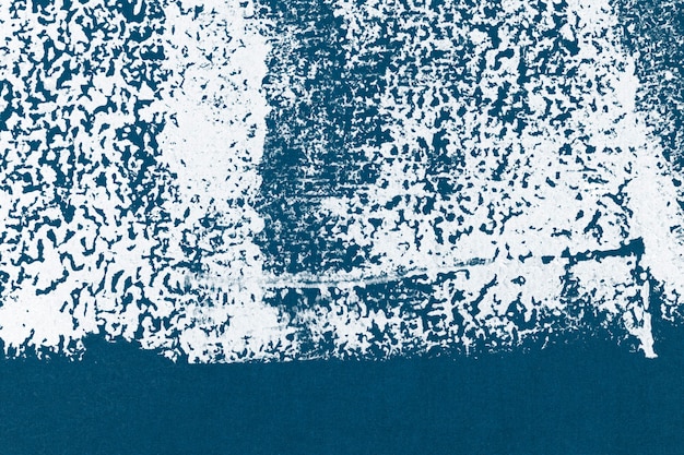 Niebieskie teksturowane szorstkie wydruki tła na tkaninie