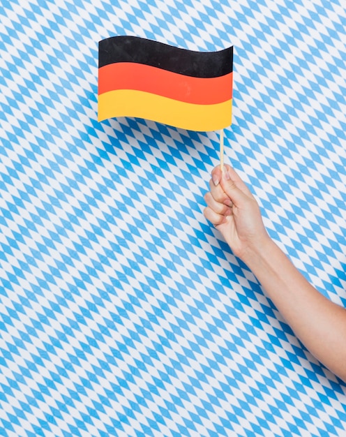 Bezpłatne zdjęcie niemiecka flaga z tło wzór