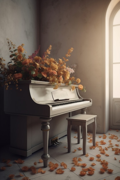 Nieruchomość z instrumentem muzycznym