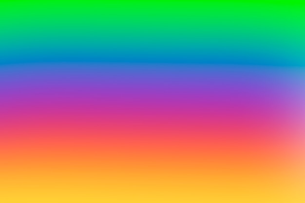 Niewyraźne tło gradientowe z żywych kolorów podstawowych