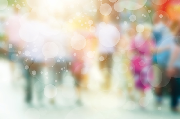 Bezpłatny plik Zdjęcie niewyraźne tło z efektem bokeh