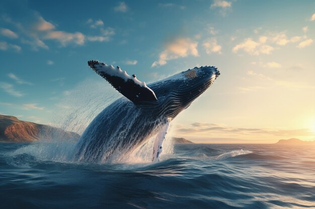 Obraz ai wieloryba