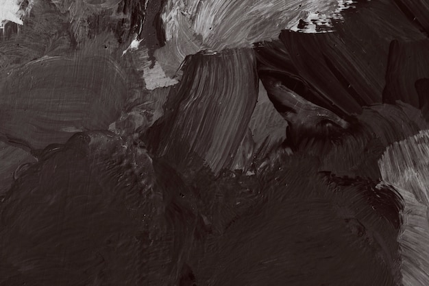 Obraz olejny o ciemnej fakturze