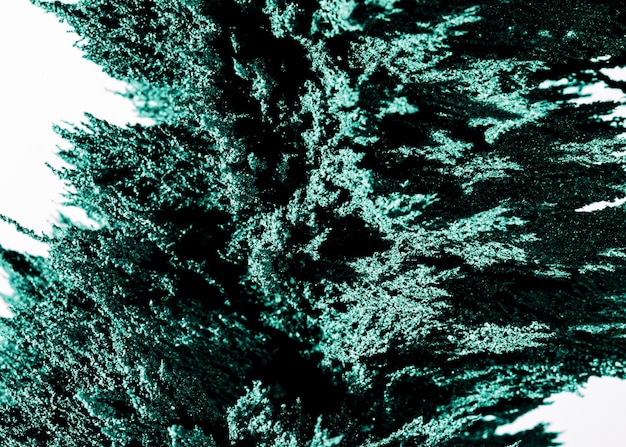 Ogólny widok abstrakcyjne zielone golenie magnetyczne metalu tle