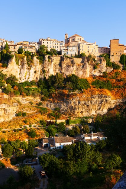 Ogólny widok Cuenca w sumerze