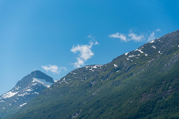 Olden Norwegia 28 czerwca 2023 Góra
