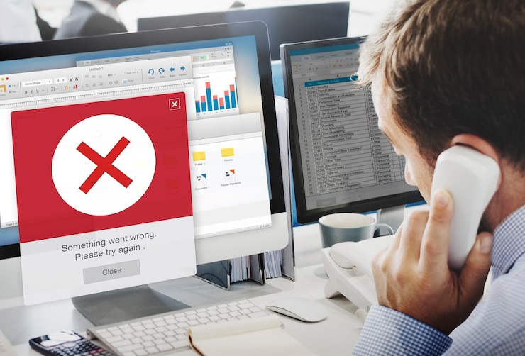 Bezpłatny plik Zdjęcie ostrzeżenie o błędzie ikona awarii problem koncepcja