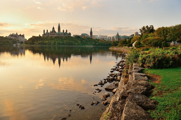 Bezpłatne zdjęcie ottawa rano