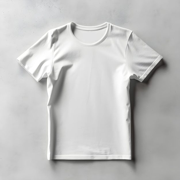otwarty szablon białej koszulki