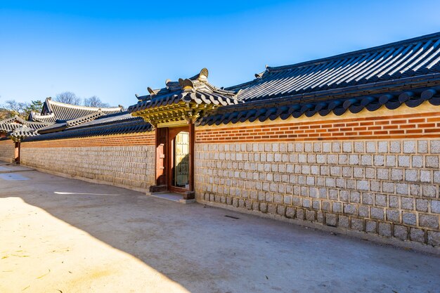 Bezpłatne zdjęcie pałac gyeongbokgung