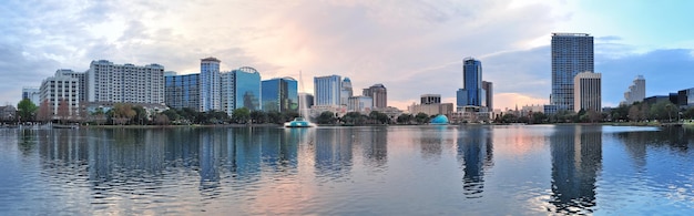 Bezpłatne zdjęcie panorama orlando