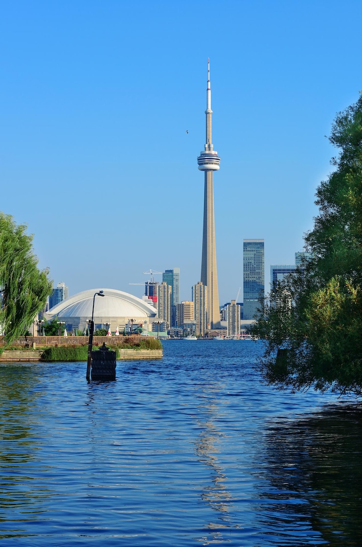 Bezpłatny plik Zdjęcie panoramę toronto z parku