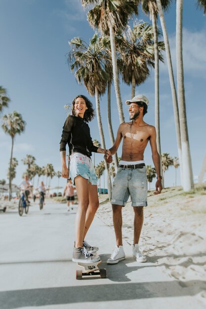 Para Longboarding W Venice Beach