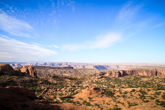 Bezpłatne zdjęcie park narodowy canyonlands, utah, usa