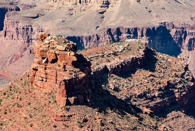 Bezpłatne zdjęcie park narodowy wielkiego kanionu, west rim